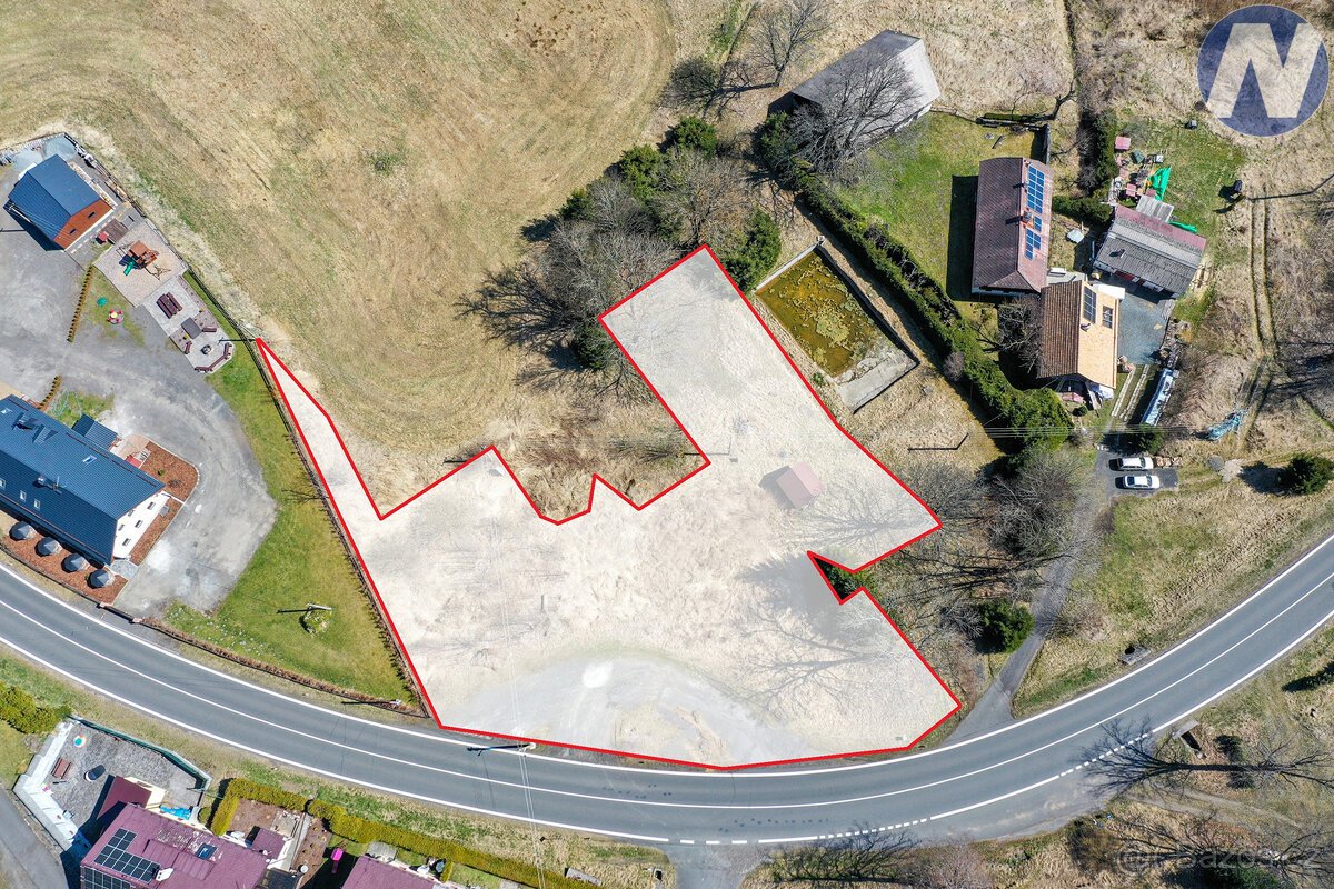 Stavební pozemek 2 432 m² na Šumavě – Jesení u Čachrova