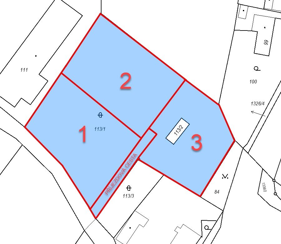 Prodej stavebního pozemku 1100m2 – Hladké Životice