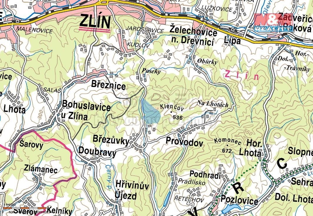 Prodej lesa, 1081 m², Březůvky