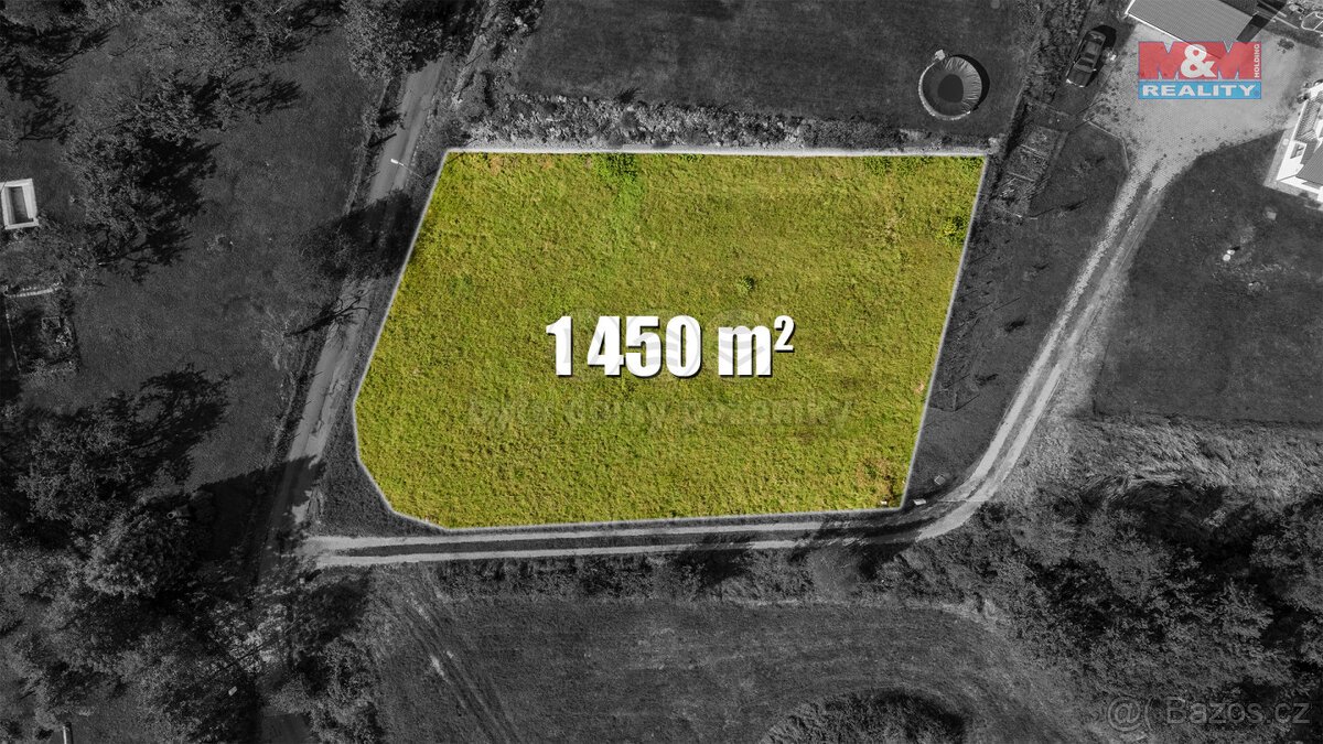 Prodej pozemku k bydlení, 1450 m², Děčín, Vilsnice