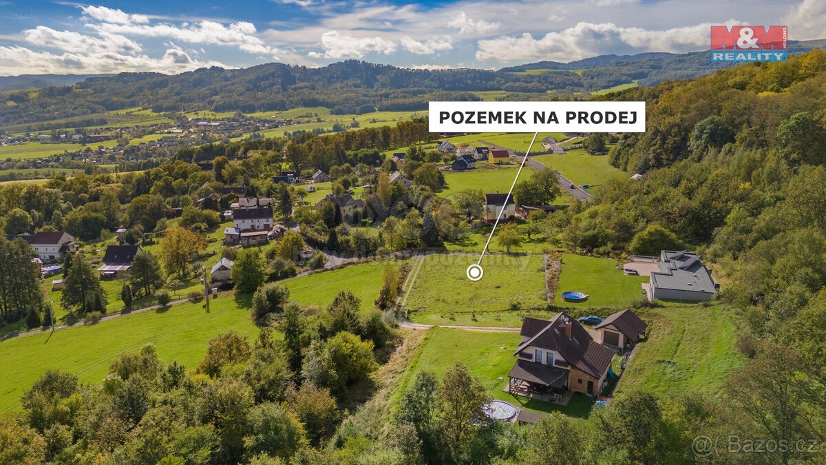 Prodej pozemku k bydlení, 1450 m², Děčín, Vilsnice