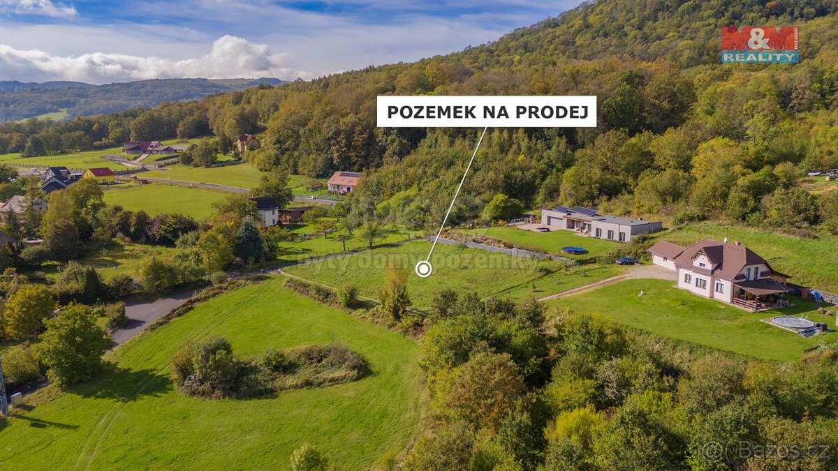 Prodej pozemku k bydlení, 1450 m², Děčín, Vilsnice