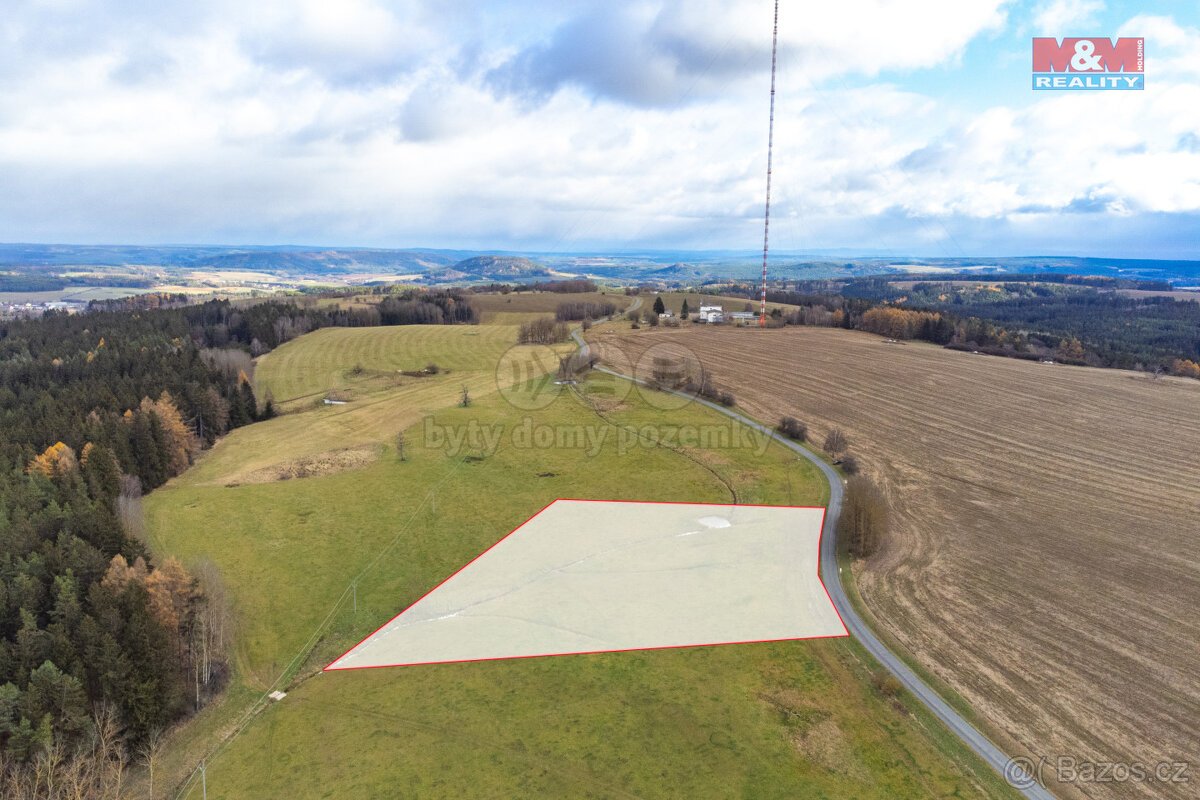 Prodej pole, 11578 m², Bezvěrov