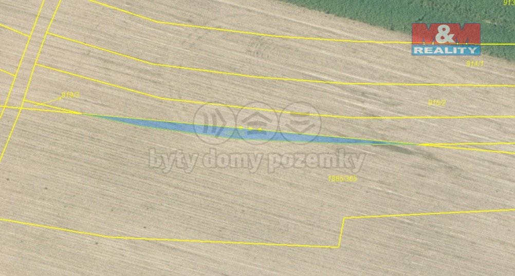 Prodej 1/6 podílů pole, 81326 m², Lomnice nad Lužnicí