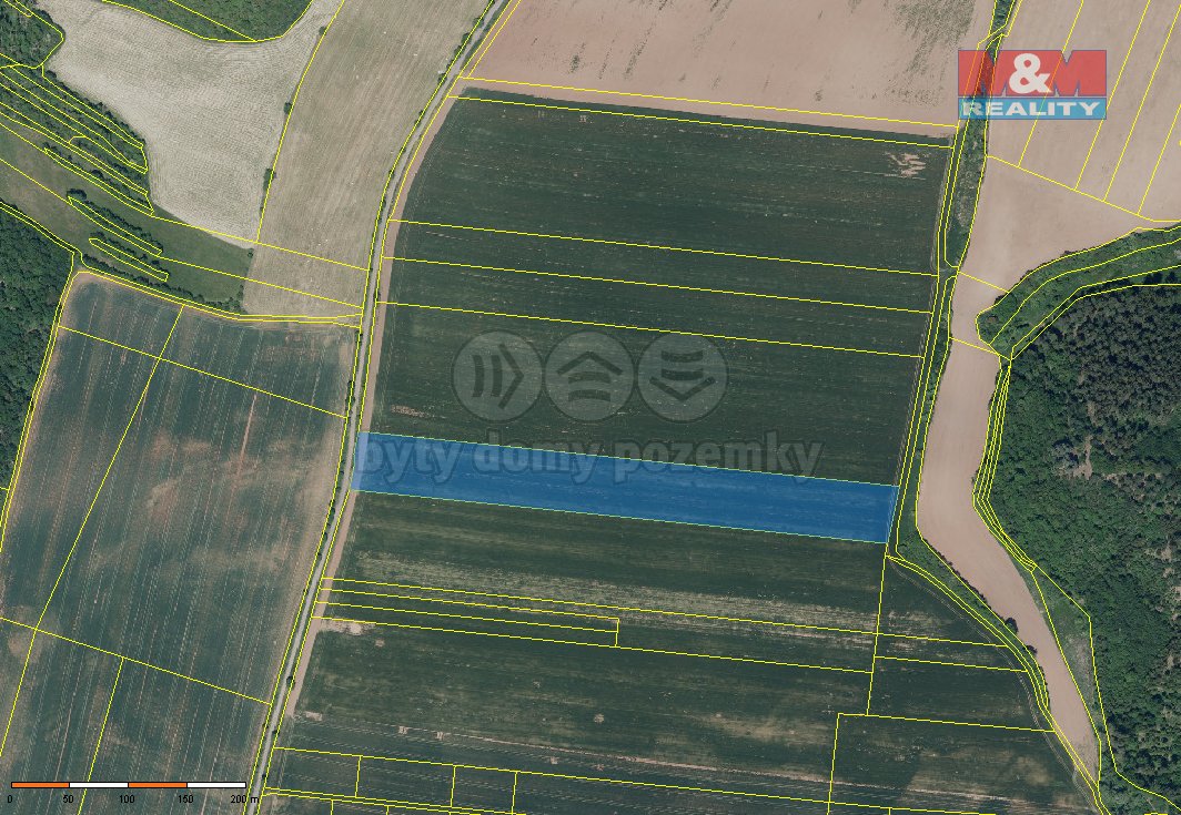 Prodej pole, 22965 m², Měcholupy