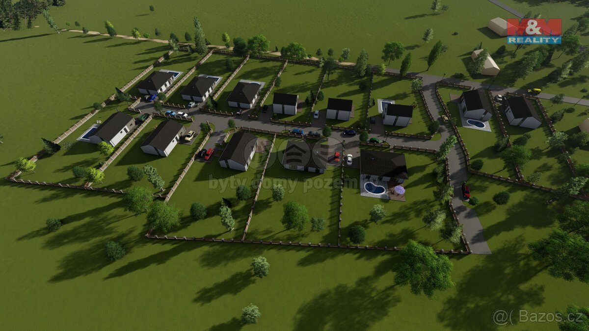 Prodej pozemku k bydlení, 1080 m², Újezd nade Mží