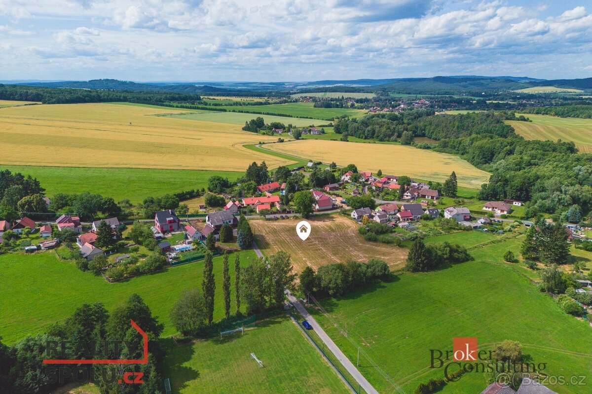Prodej, pozemky/bydlení, 1319 m2, Příkosice, Rokycany [ID 71