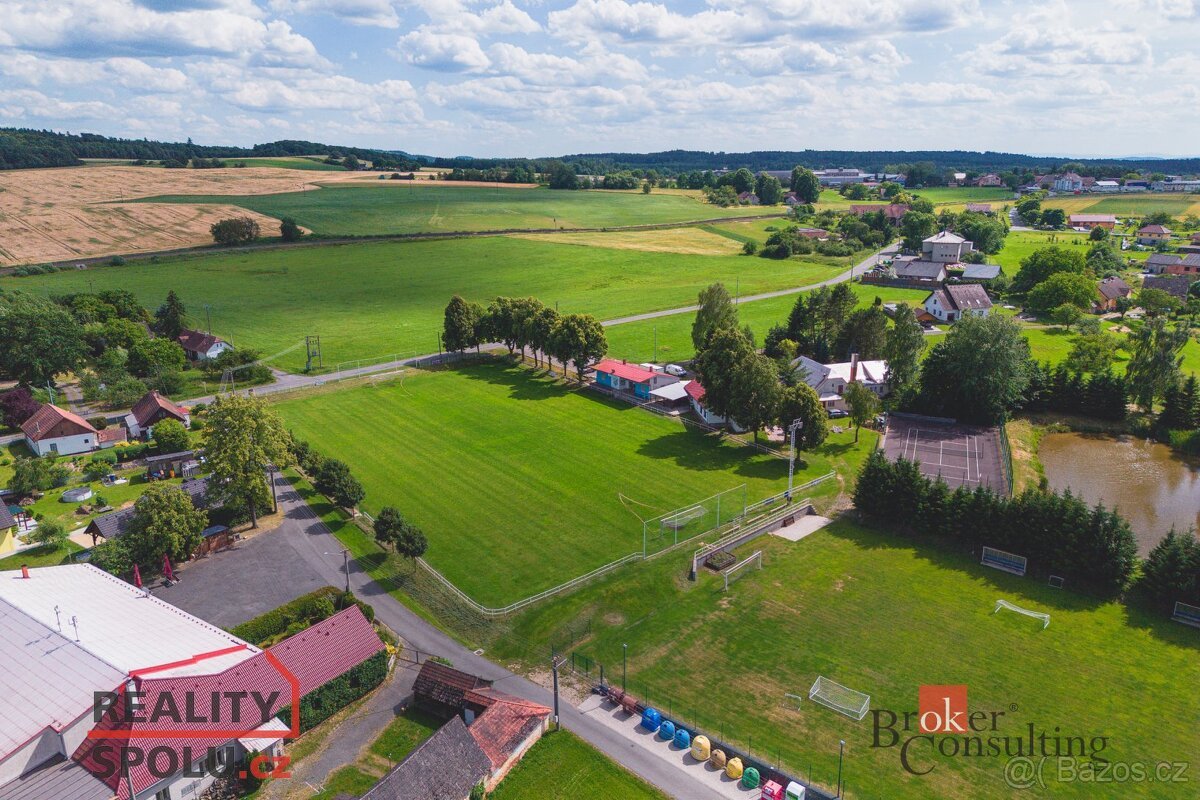 Prodej, pozemky/bydlení, 1319 m2, Příkosice, Rokycany [ID 71