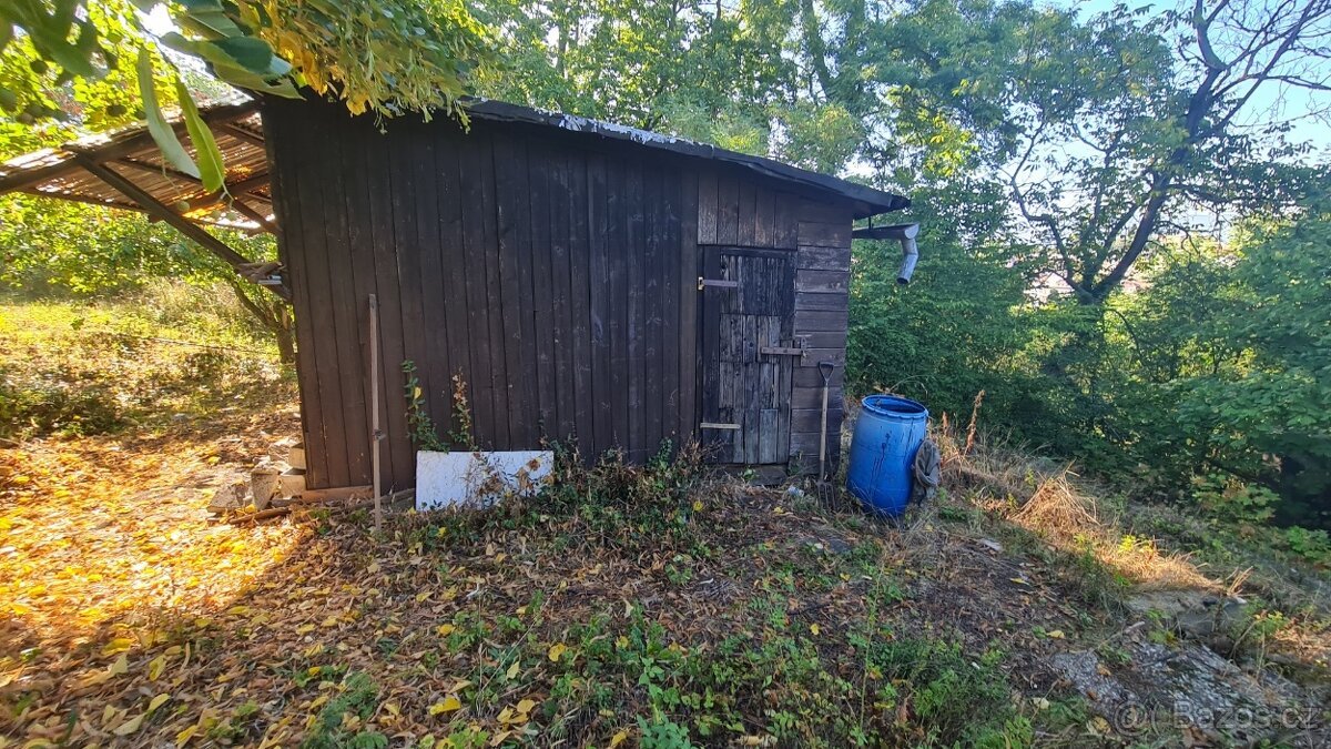 Prodej zahrady s chatkou v Ústí nad Labem – centrum