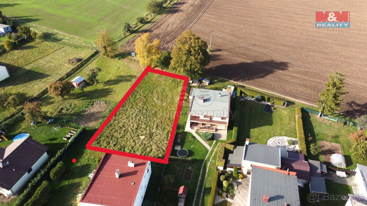 Prodej pozemku k bydlení, 959 m², Holasovice - Loděnice