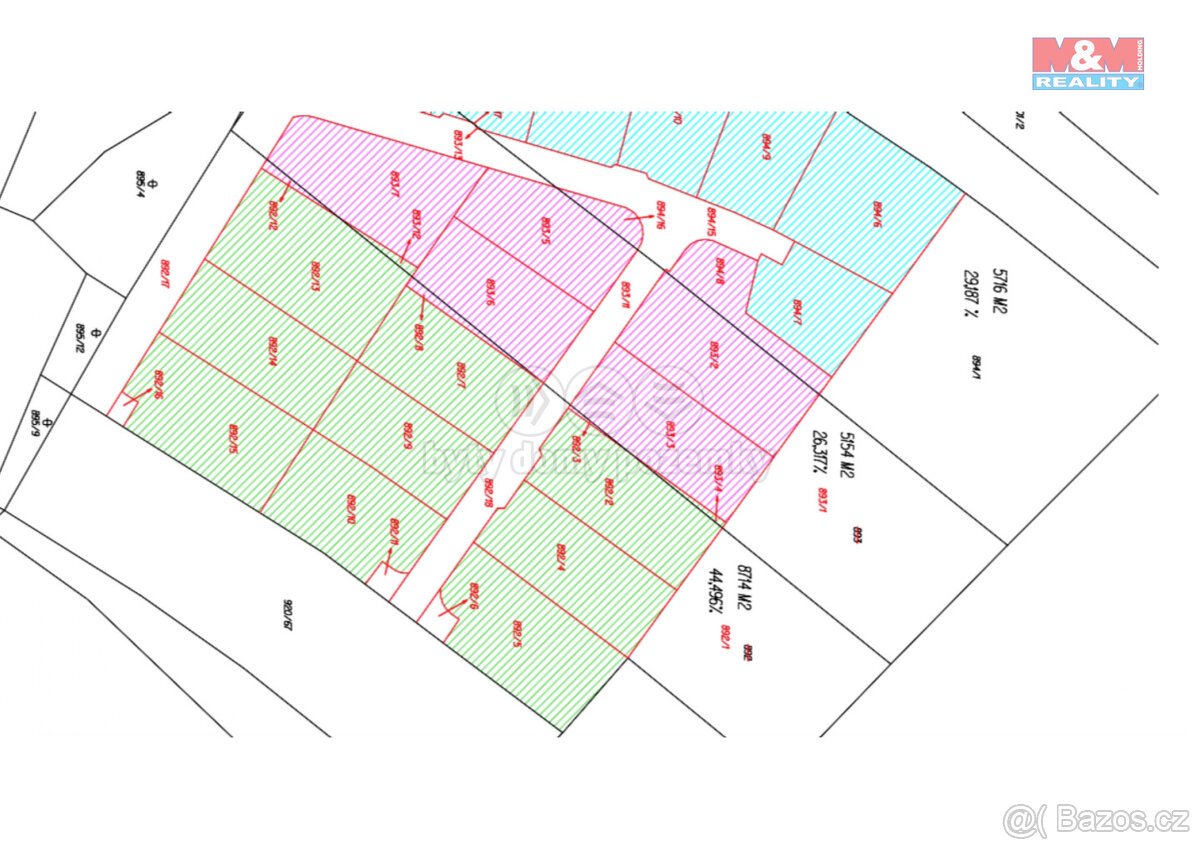 Prodej pozemku ve Velkém Beranově, 1258 m²