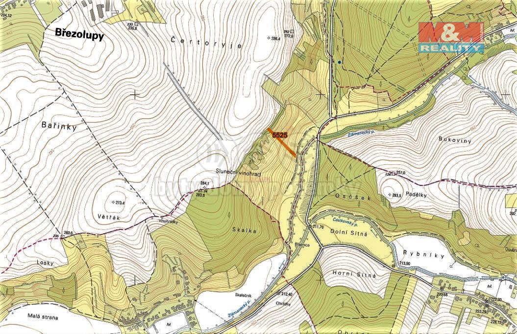 Prodej louky, 1586 m², Březolupy