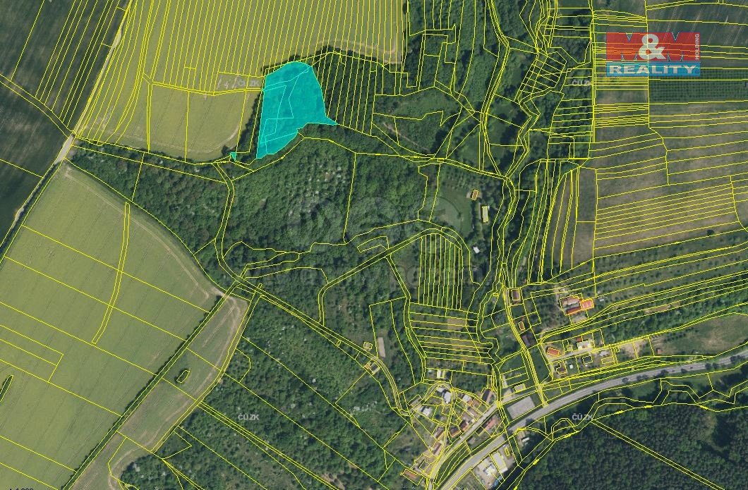 Prodej lesa, 9823 m², Lhota u Zlína