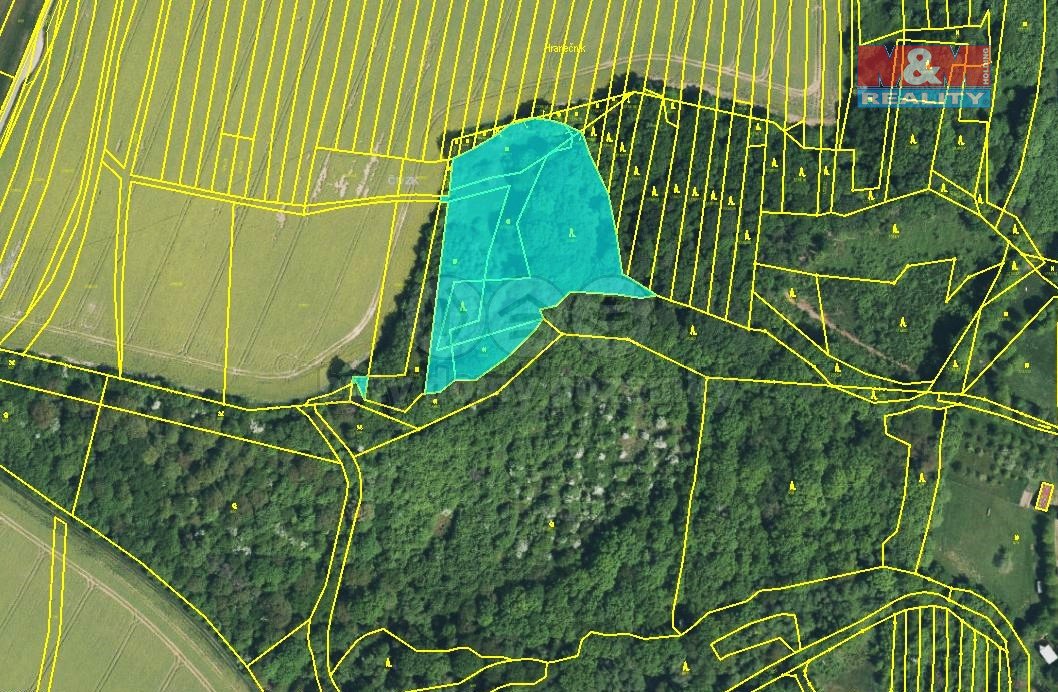 Prodej lesa, 9823 m², Lhota u Zlína
