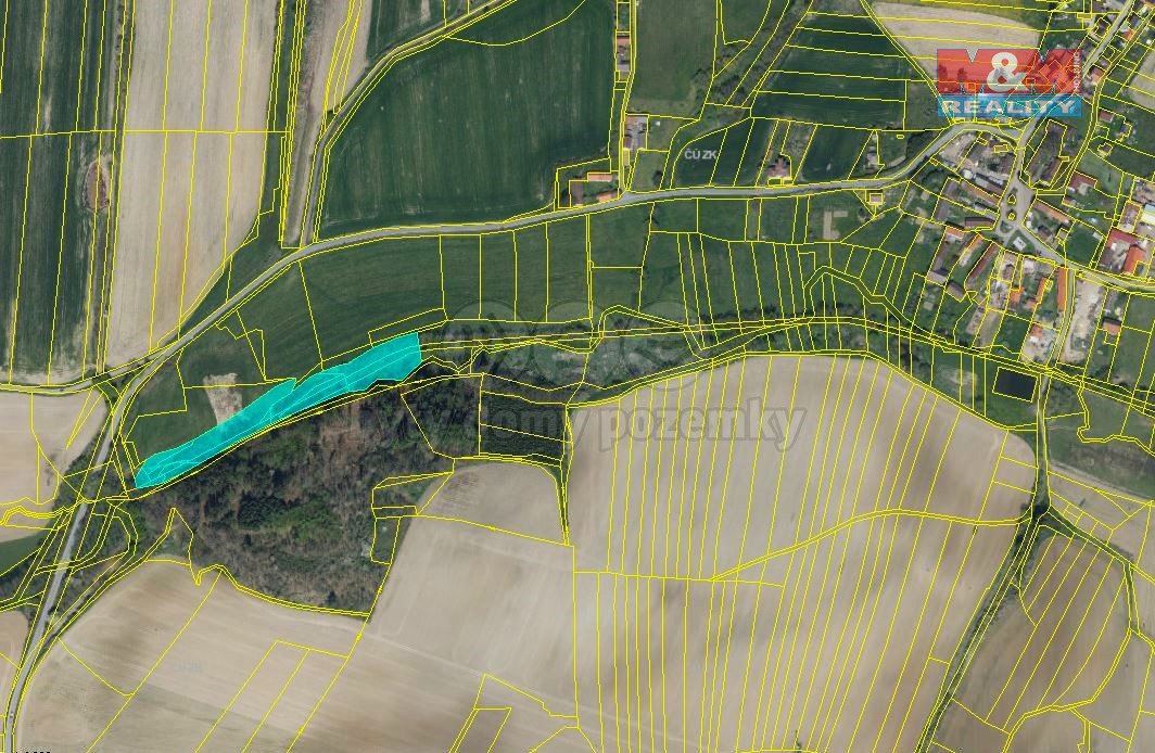 Prodej lesa, louky a vodní plochy, 8352 m², Sedliště