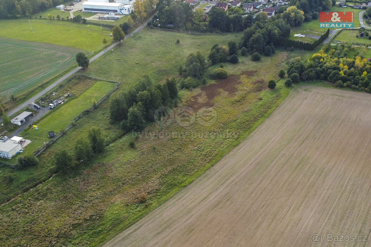 Prodej pozemku 8900 m2 v Žirovicích u Františkových Lázních