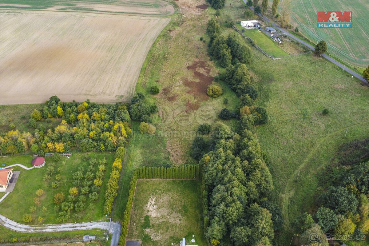 Prodej pozemku 8900 m2 v Žirovicích u Františkových Lázních