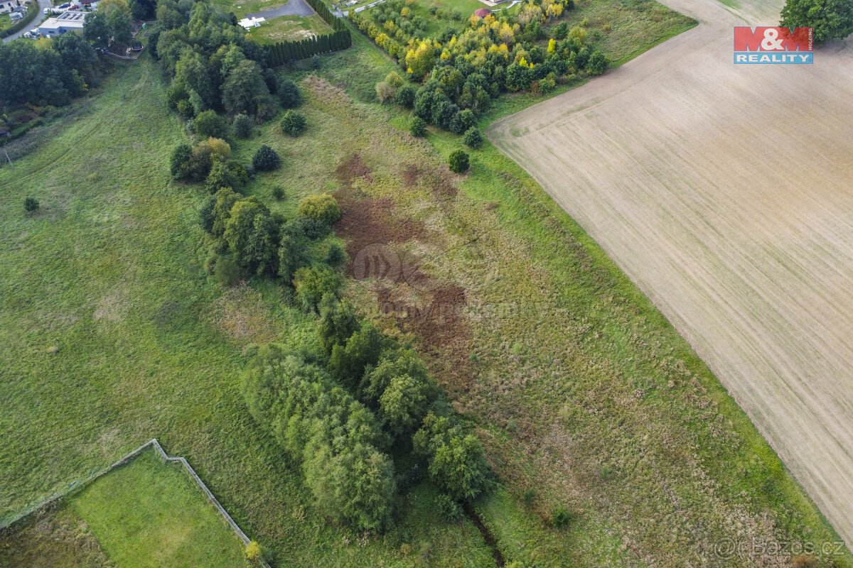 Prodej pozemku 8900 m2 v Žirovicích u Františkových Lázních