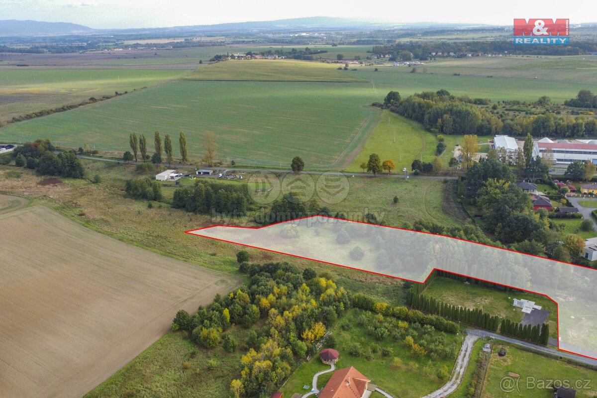 Prodej pozemku 8900 m2 v Žirovicích u Františkových Lázních