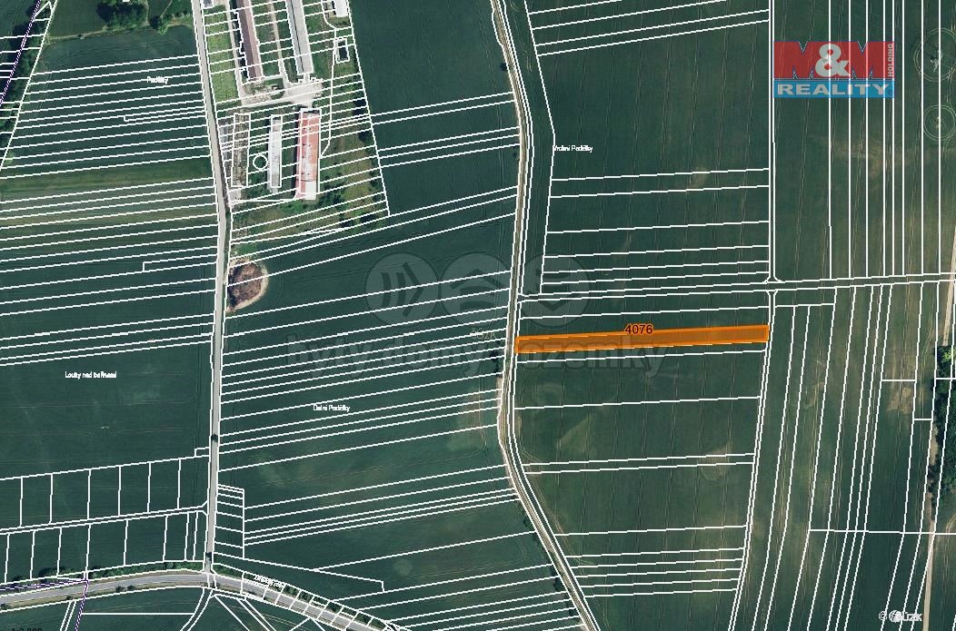 Prodej pole, 819 m², Ježov
