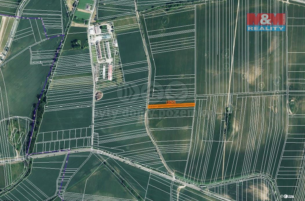 Prodej pole, 819 m², Ježov