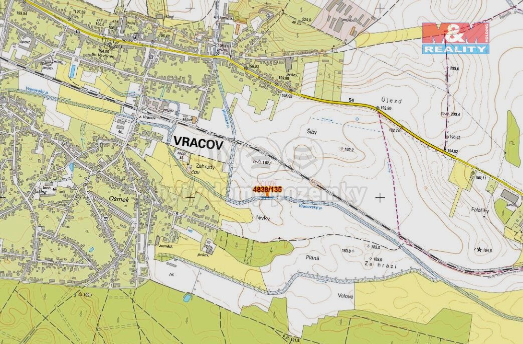 Prodej pole, 35 m², Vracov
