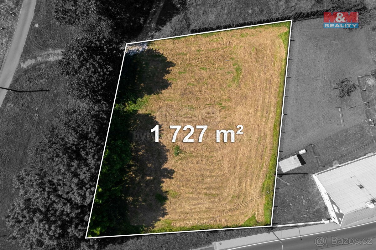 Prodej stavebního pozemku, 1 727 m2, Bělá pod Pradědem