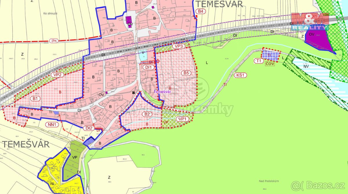 Prodej pozemku, 3708 m², Temešvár
