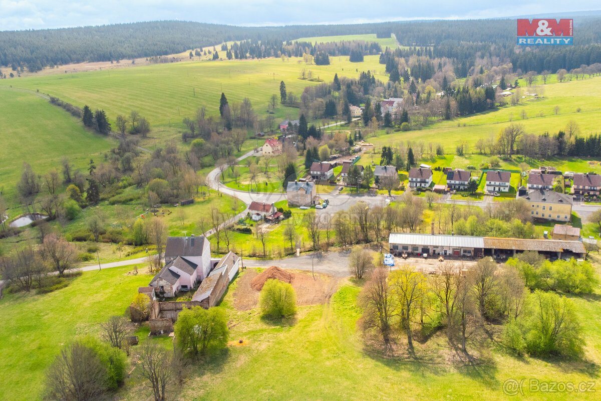 Prodej pozemku k bydlení 1148m2, v Pramenech u Mar. Lázní