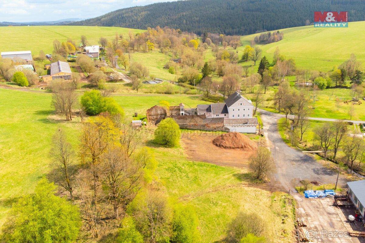 Prodej pozemku k bydlení 1148m2, v Pramenech u Mar. Lázní