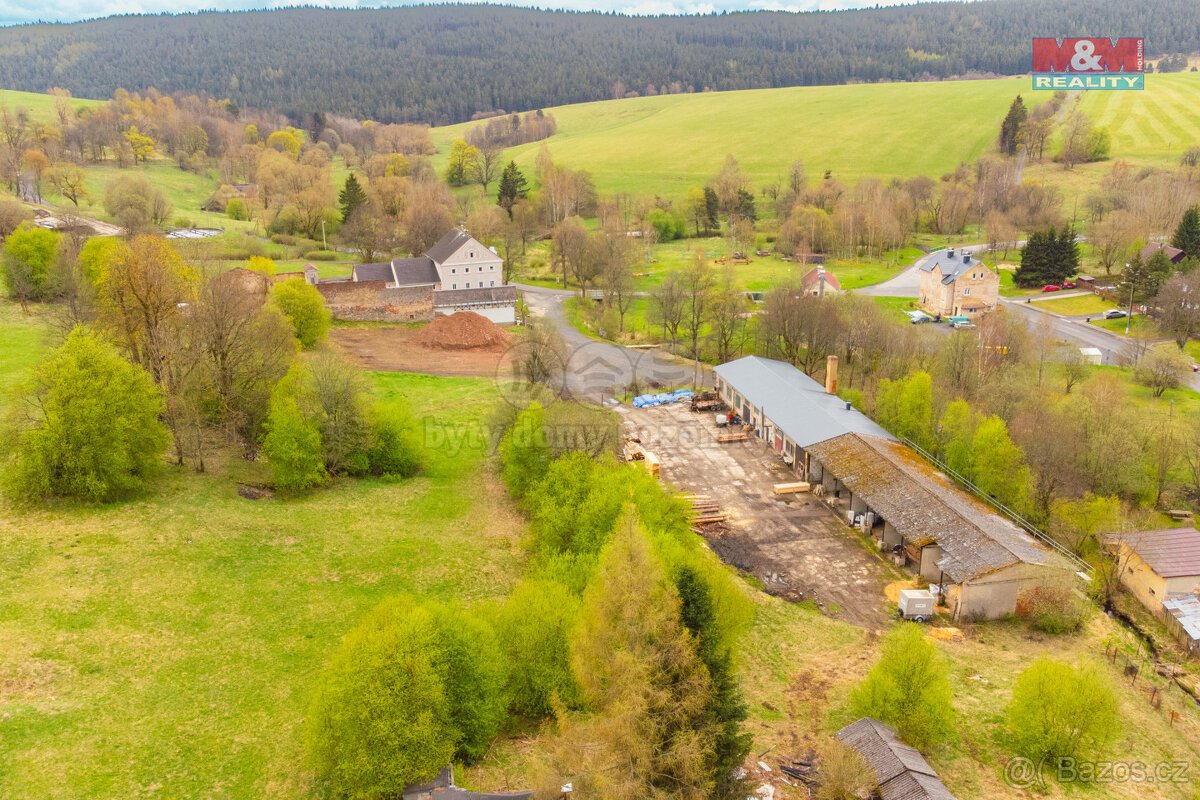 Prodej pozemku k bydlení 1148m2, v Pramenech u Mar. Lázní