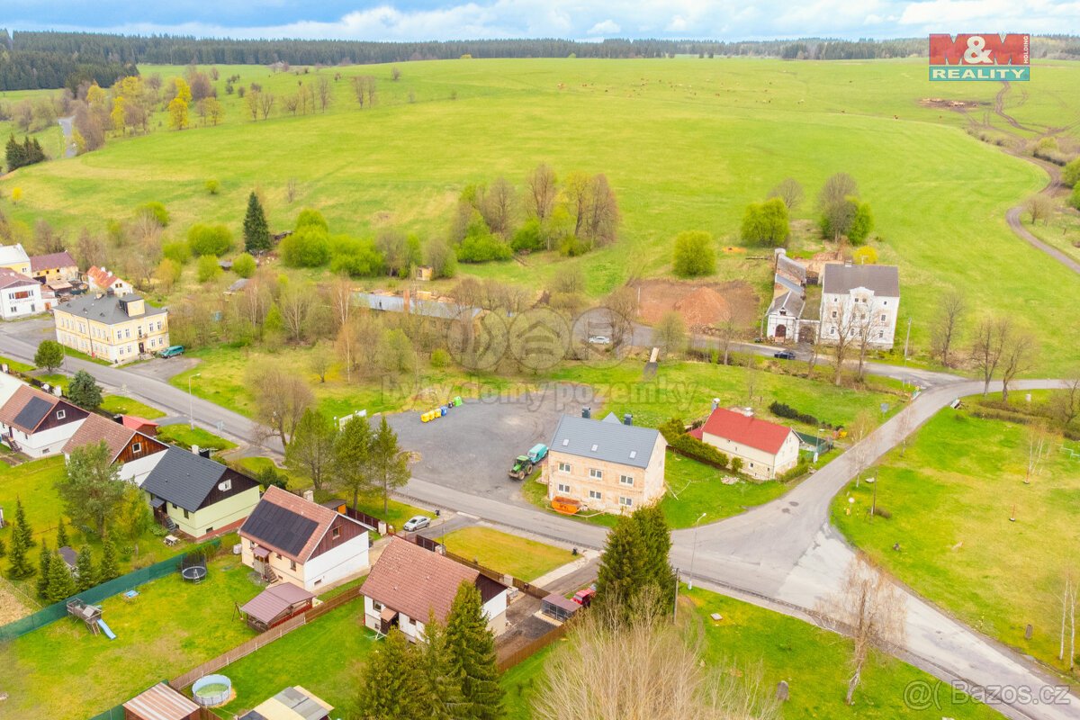 Prodej pozemku k bydlení 1148m2, v Pramenech u Mar. Lázní