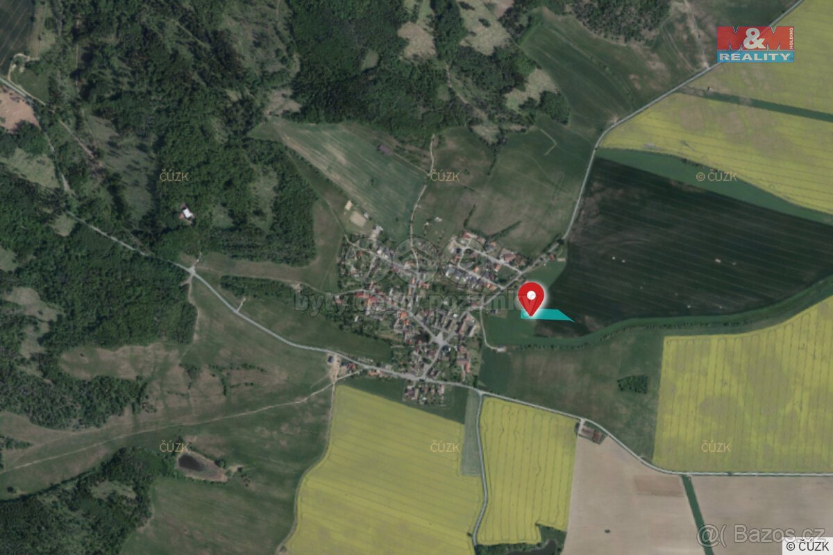 Prodej pole v Klučově, okr. Třebíč