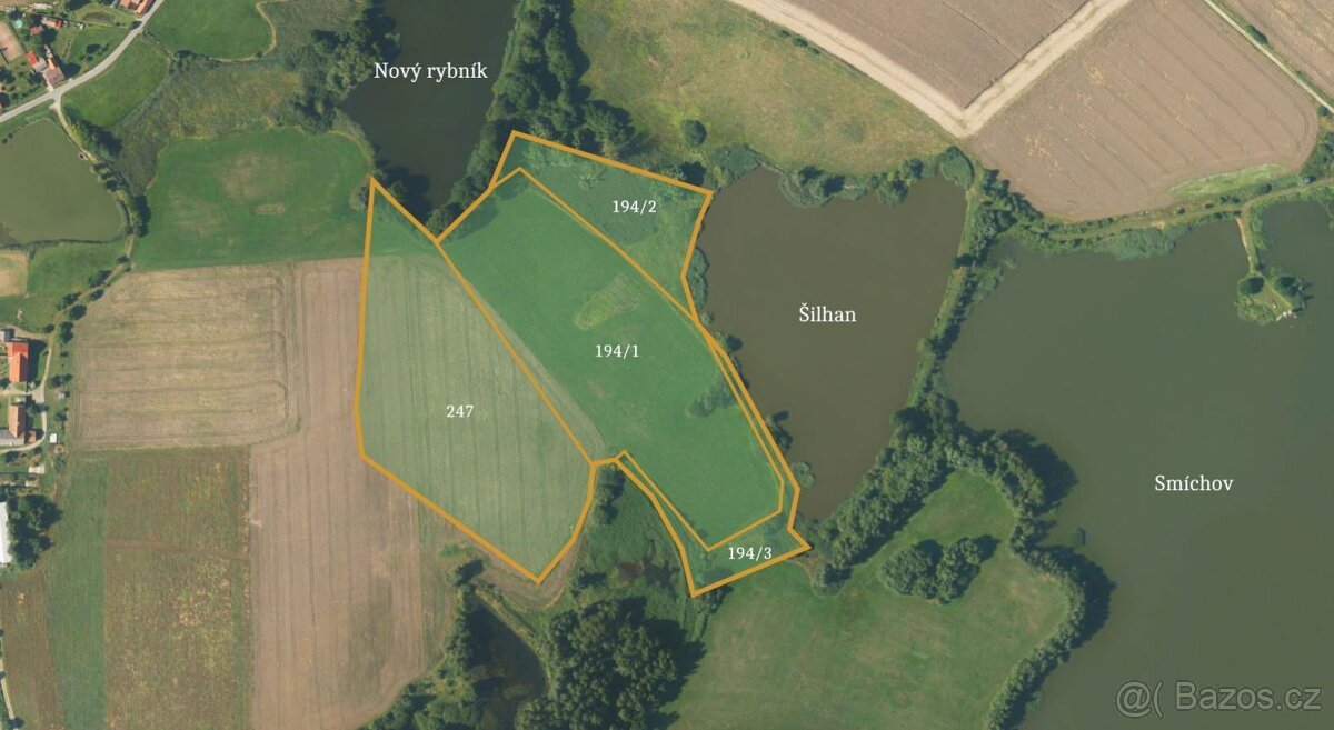 Zemědělská půda, prodej, Borovná, Jihlava