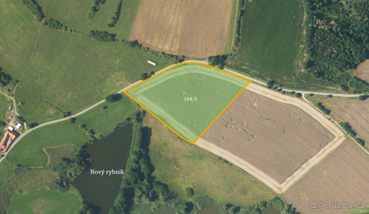 Zemědělská půda, prodej, Borovná, Jihlava