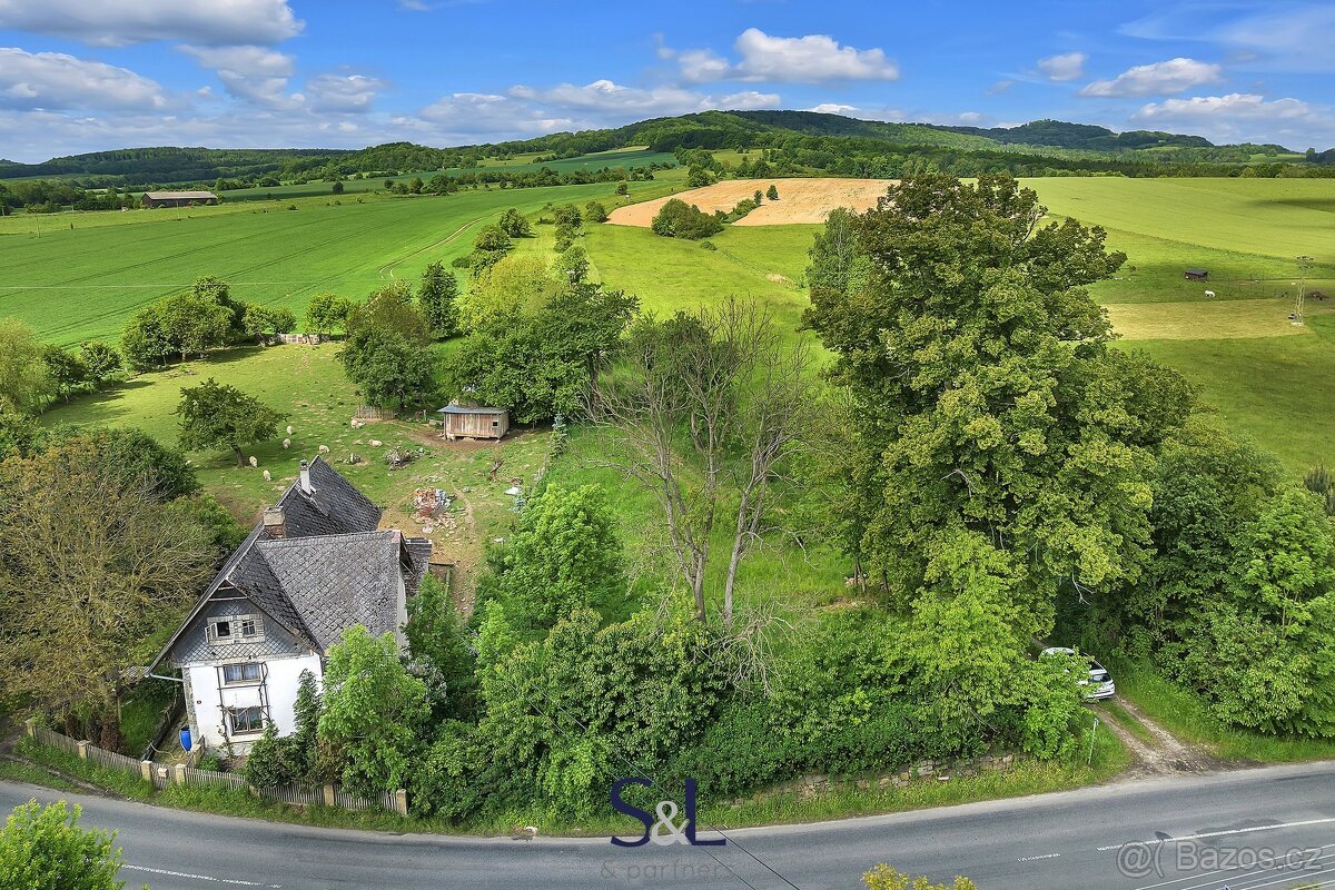 Prodej pozemky pro bydlení, 932 m² - Žandov - Valteřice