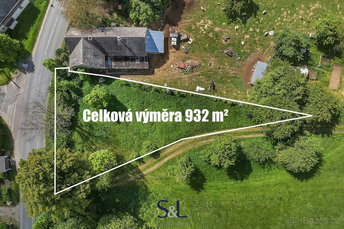 Prodej pozemky pro bydlení, 932 m² - Žandov - Valteřice