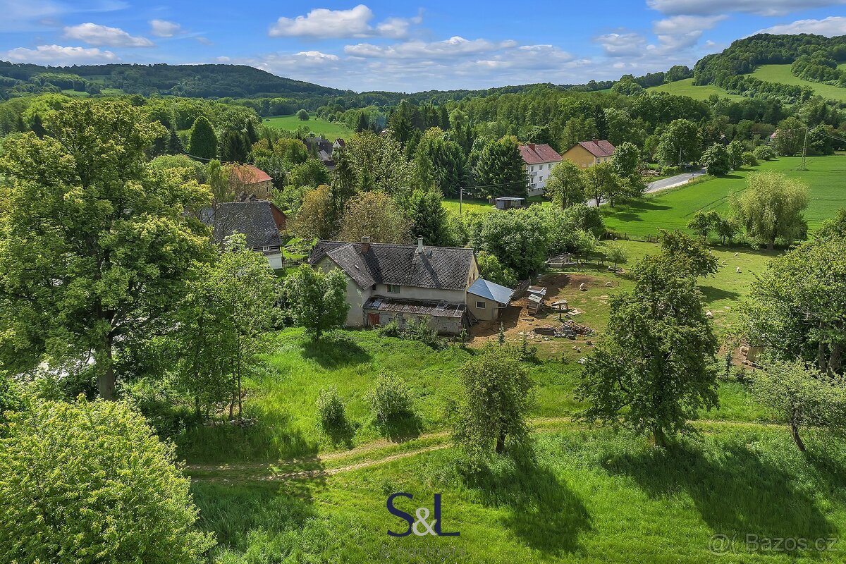 Prodej pozemky pro bydlení, 932 m² - Žandov - Valteřice