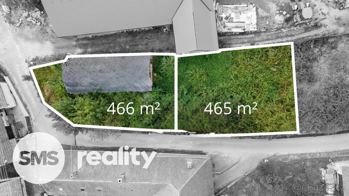 Prodej pozemku o velikosti 466 m² v Rozseči
