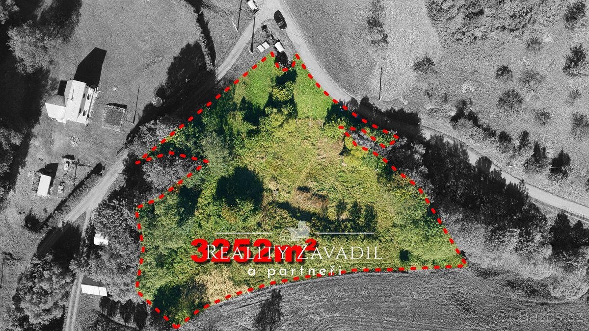 Prodej stavebního pozemku 1325m², Vsetín - Horní Jasenka