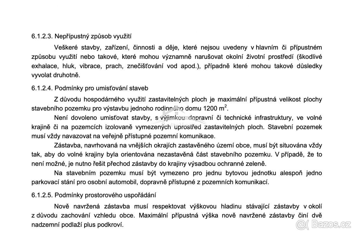 Stavební pozemek 1098 m² na klidném místě – Skuhrov u Havlíč