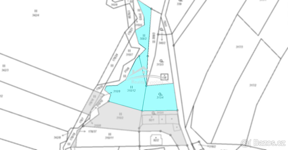 Stavební pozemek 1098 m² na klidném místě – Skuhrov u Havlíč