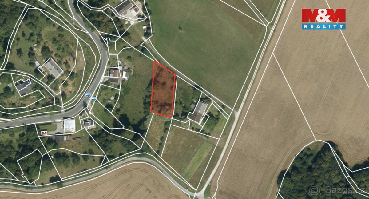 Prodej pozemku k bydlení, 1298 m², Žulová