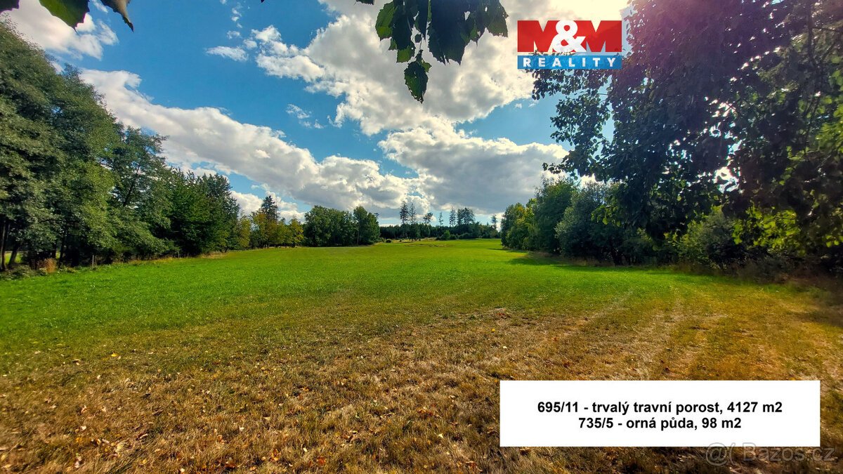 Prodej pole, 27953 m², Štoky