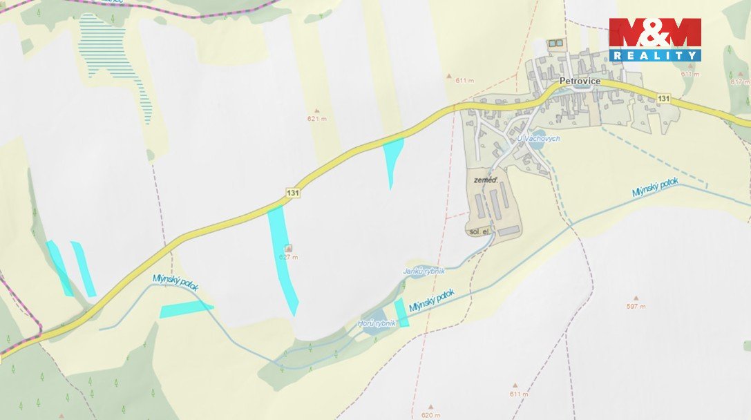 Prodej pole, 27953 m², Štoky