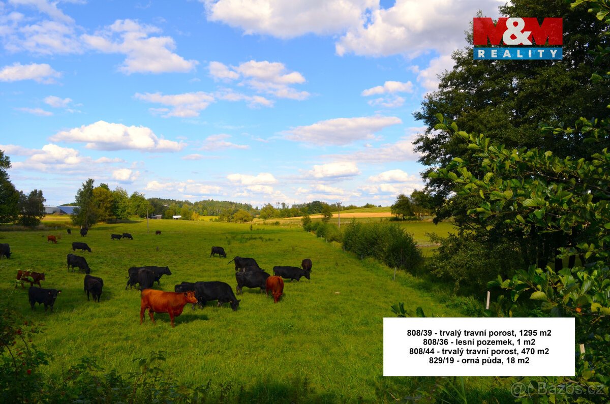 Prodej pole, 27953 m², Štoky