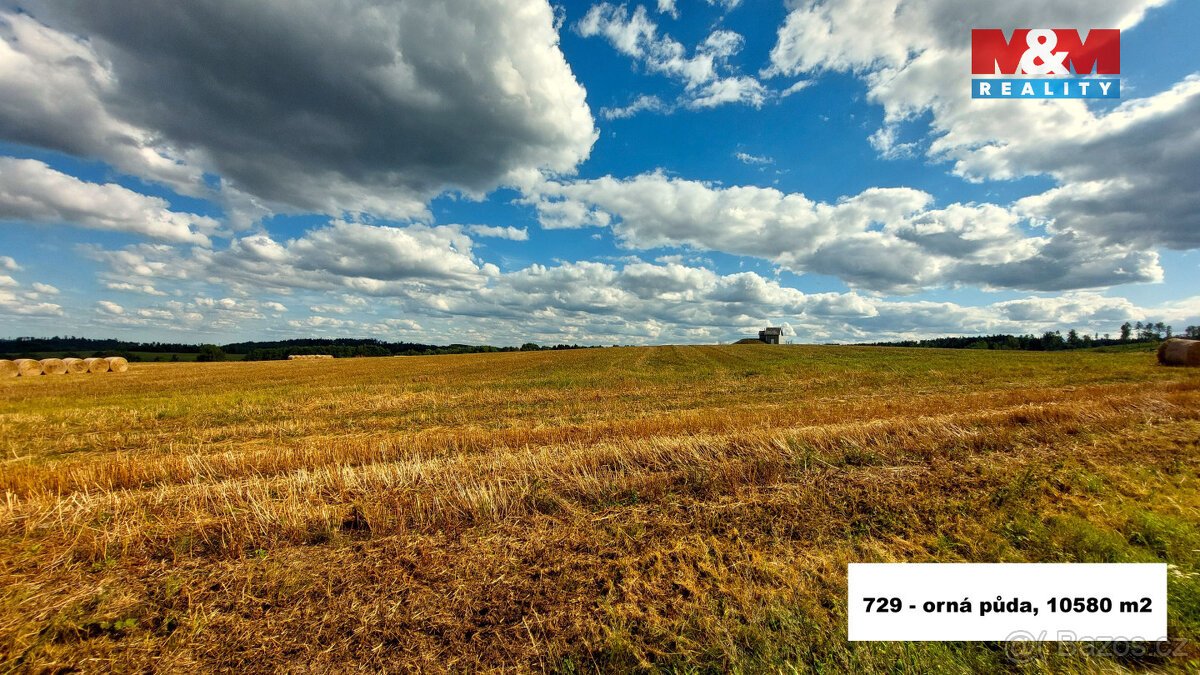 Prodej pole, 27953 m², Štoky