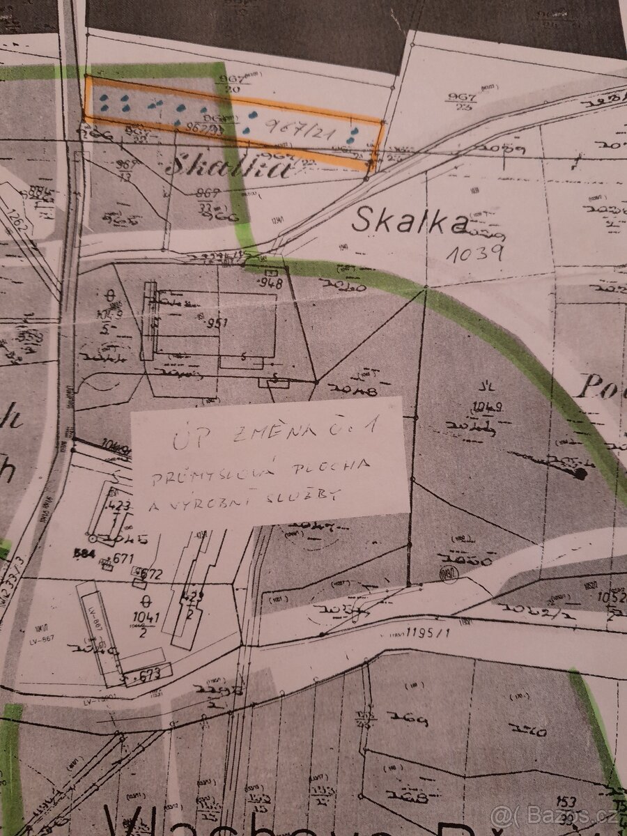 Pozemek Vlachovo březí