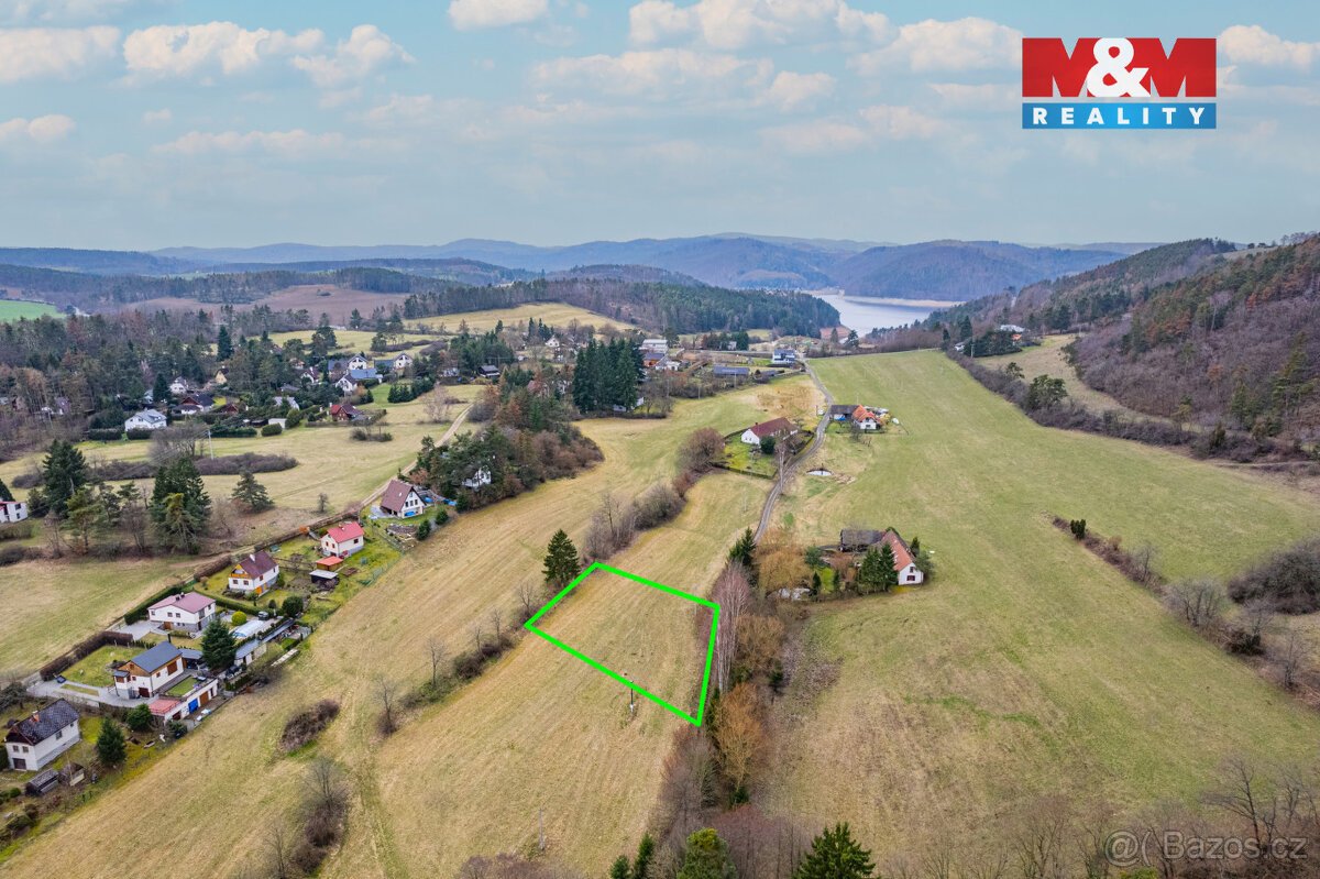 Prodej pozemku, 1512 m², Milešov, Hřebeny