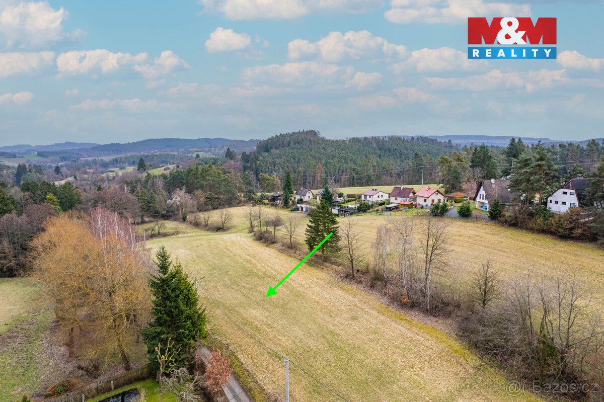 Prodej pozemku, 1512 m², Milešov, Hřebeny